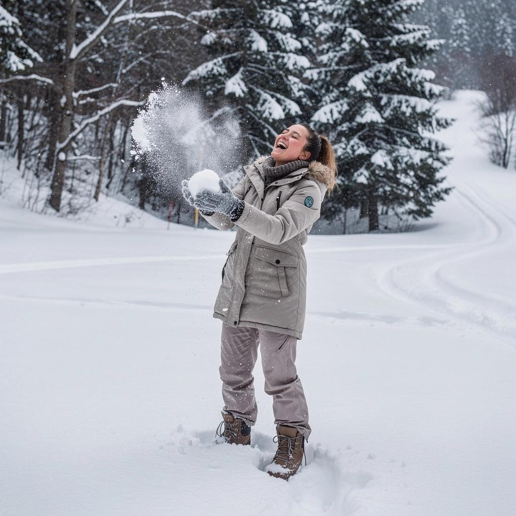 Лыжник выполняет трюк на склоне, показывая мастерство.